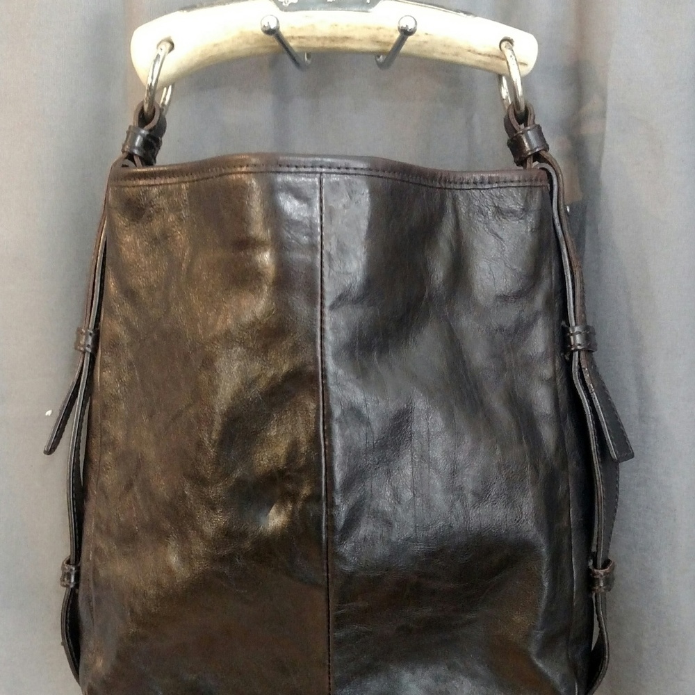 Yves Saint Laurent Tom Ford Faux Bone Handle Bag